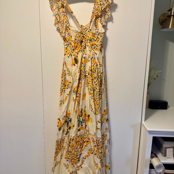 NWT Farm Rio Cashew Cross Back Dress L - Picture 10 of 10